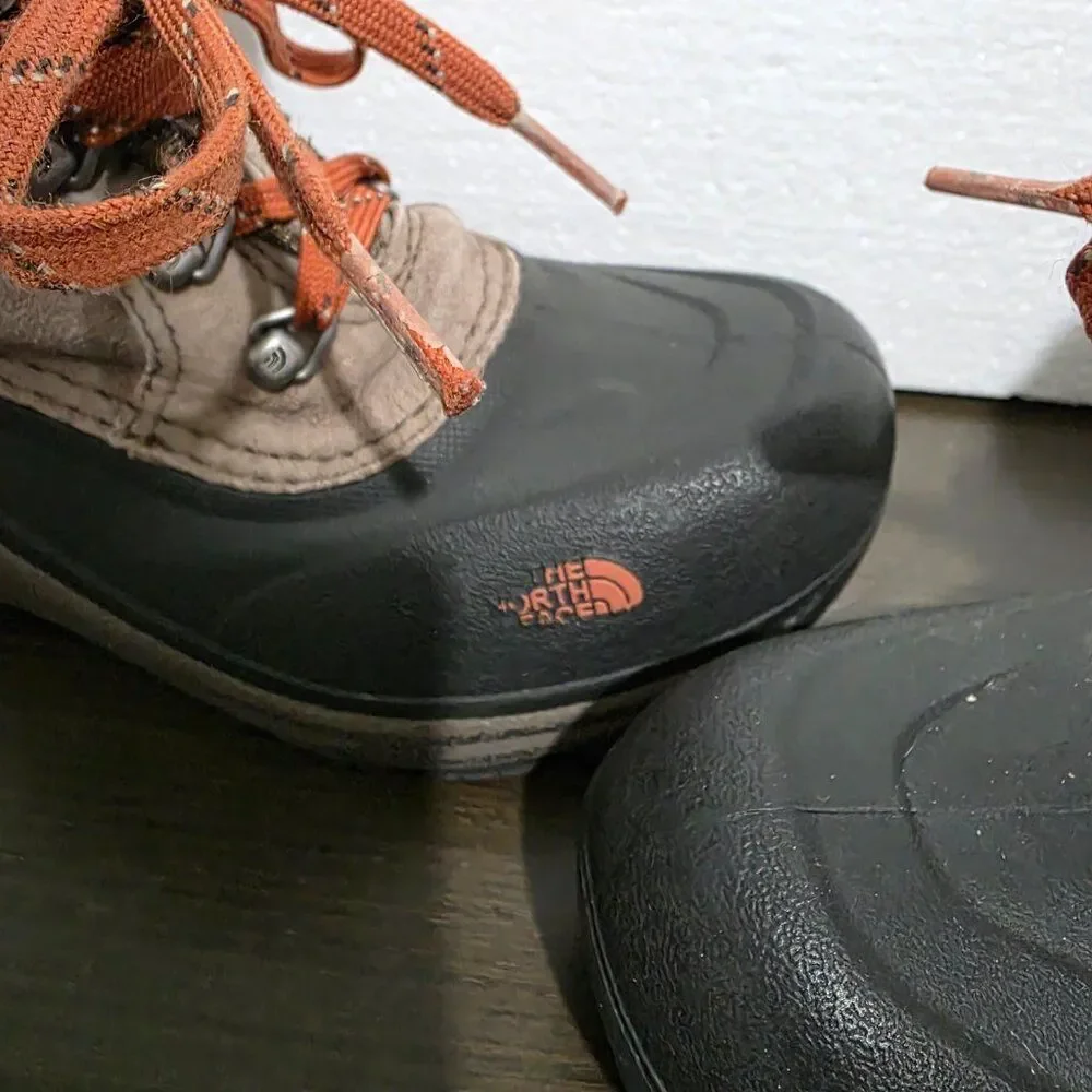 The North Face Waterproof Heat Seeker 200 Gram Insulated Beige Boots Kids 2